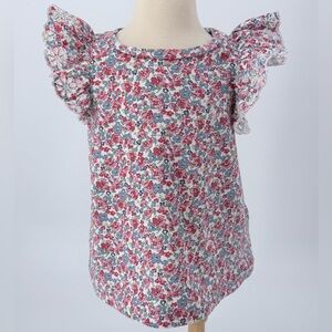 Polo by Ralph Lauren Kids Floral Ruffle Blouse